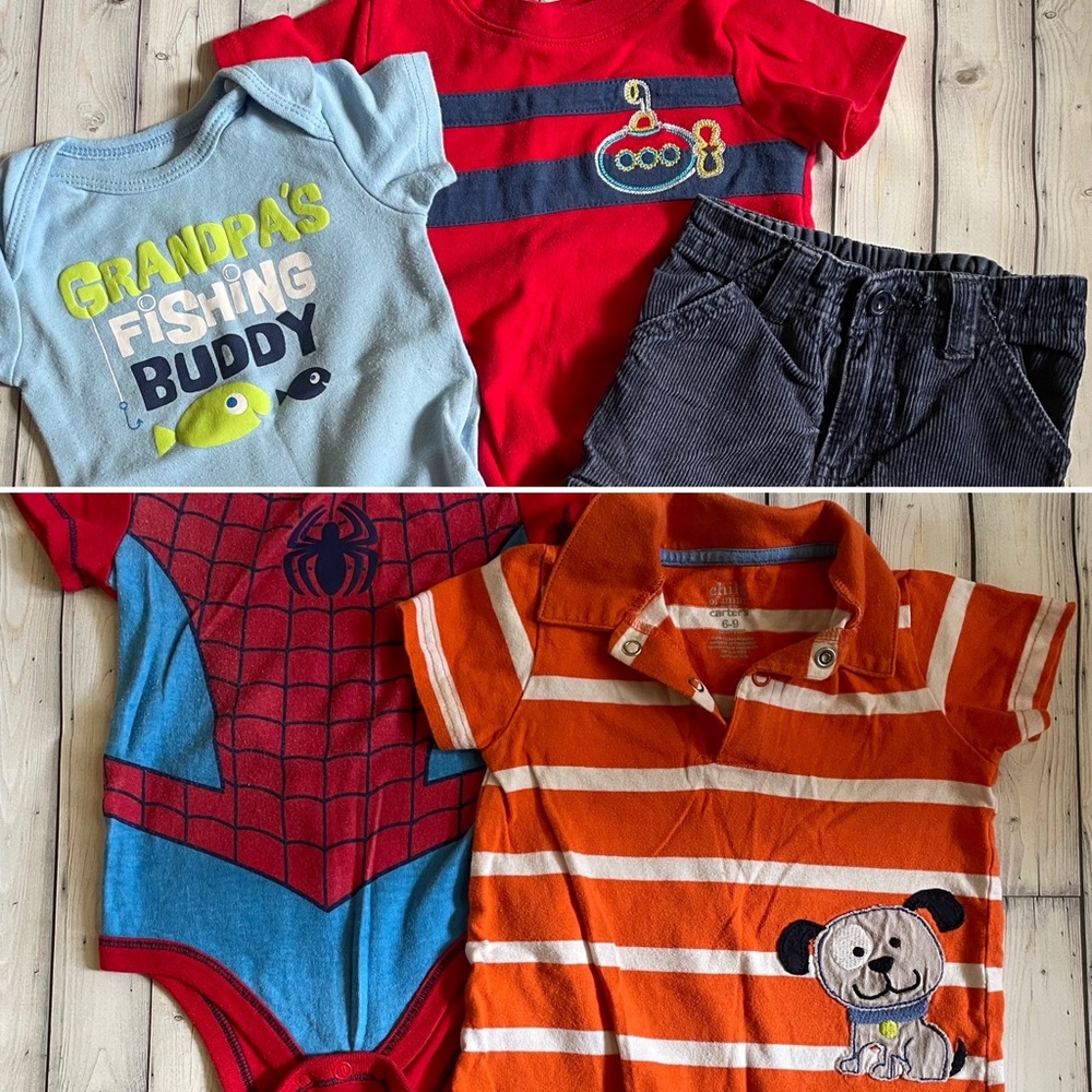 5 piece lot of 6-9 month clothes